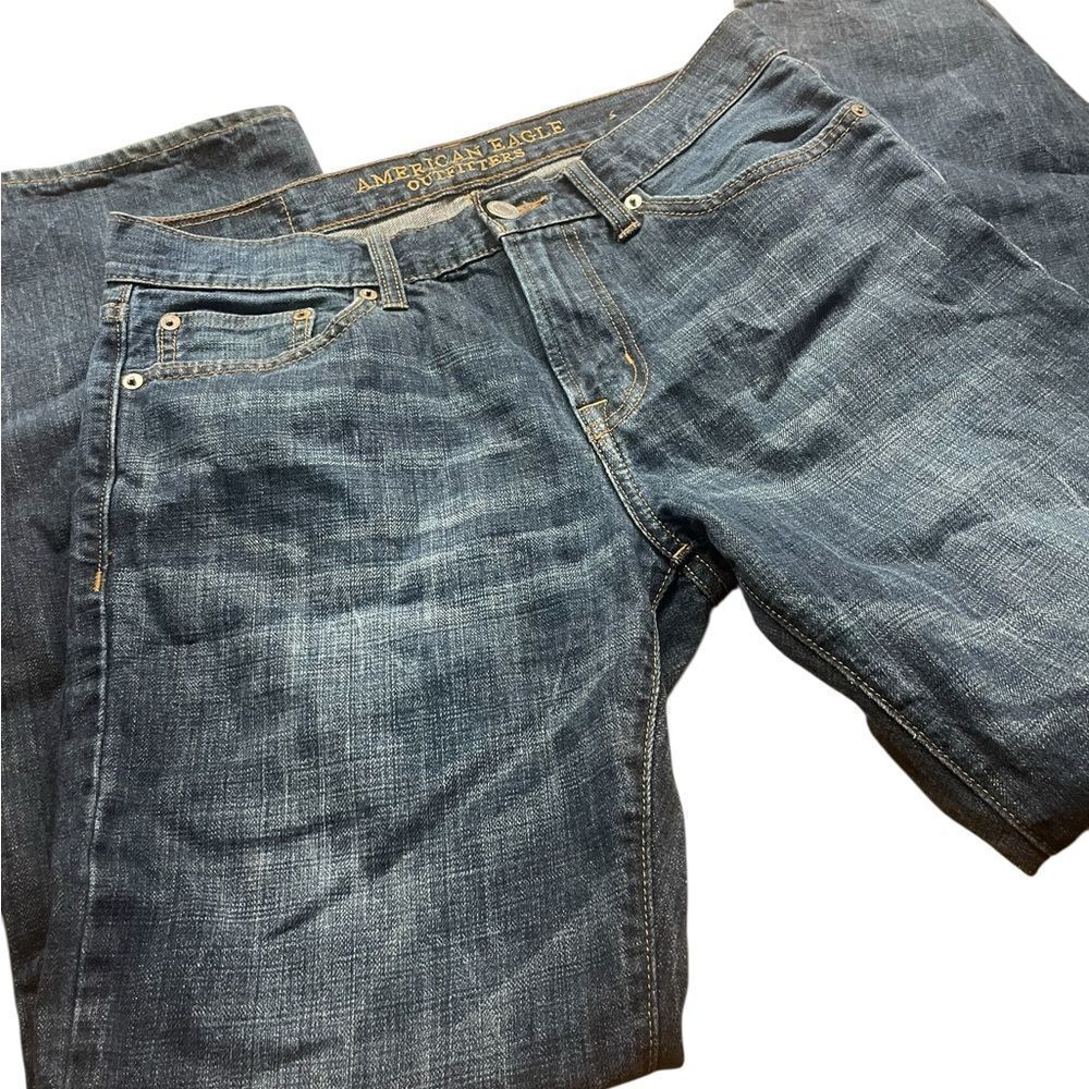American Eagle Outfitters Men's Blue Jeans original boot like new 30 x32